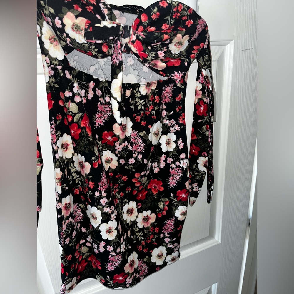 Floral mini dress